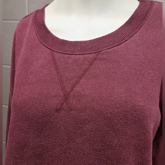 Garage burgundy large sweatshirt - Picture 3 of 6